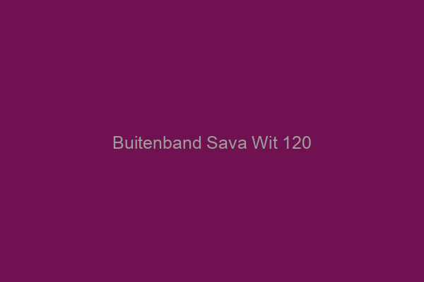 Buitenband Sava Wit 120/70-12 Tl 51L Mc16